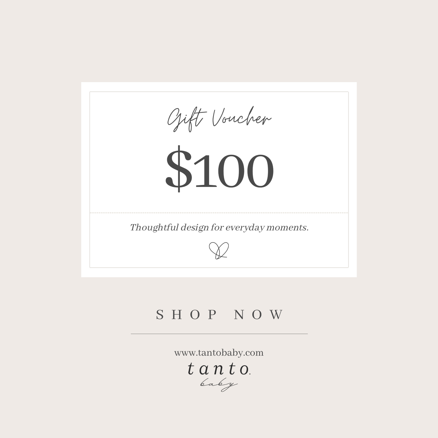 Tanto Baby Gift Card